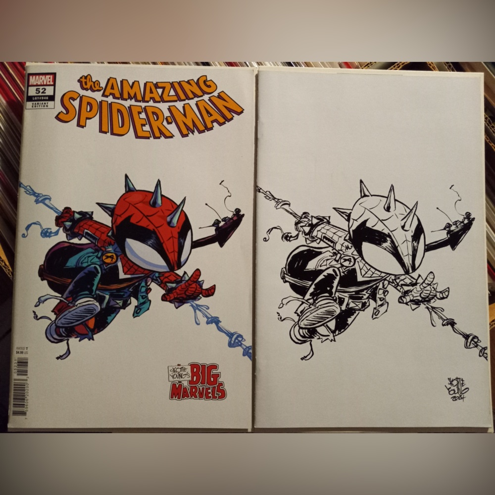 AMAZING SPIDERMAN 52..VARIANTS.